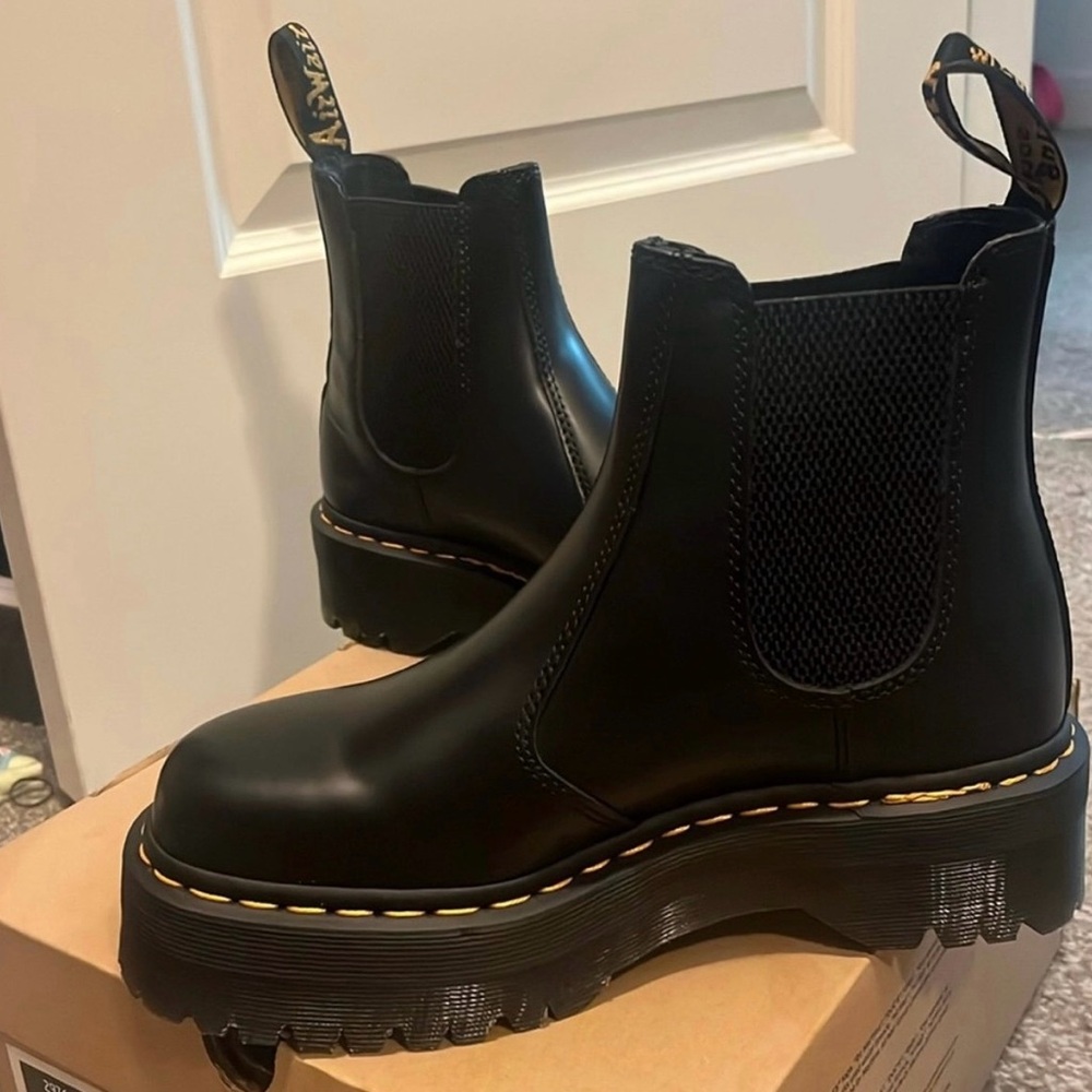 Dr. Martens Chelsey Platform boot- make me an offer!